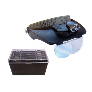 LUPA BINOCULAR CON LUZ LUPA BINOCULAR CON LUZ